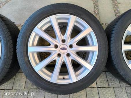 Alufelgi 17 5x108 opony letnie 215/50R17 Jaguar Ford Volvo Land Rover