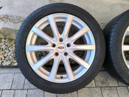 Alufelgi 17 5x108 opony letnie 215/50R17 Jaguar Ford Volvo Land Rover