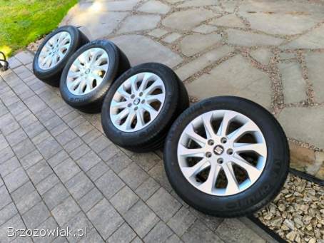 Alufelgi 16 5x112 opony letnie 205/55R16 ori Seat Leon pasujące do Audi VW Skoda