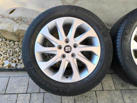 Alufelgi 16 5x112 opony letnie 205/55R16 ori Seat Leon pasujące do Audi VW Skoda