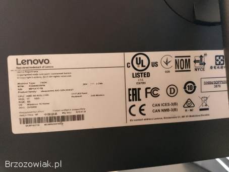 Komputer Lenovo Ideacentre AIO 520-22AST