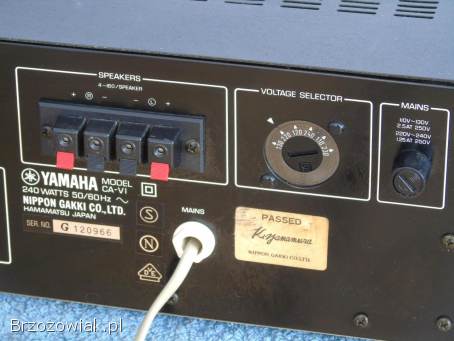 Wzmacniacz Yamaha CA-V1 sprawny Vintage.  DOSTAWA