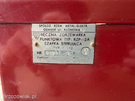 Ręczna zgrzewarka punktowa RZP-2A -  JAK NOWA
