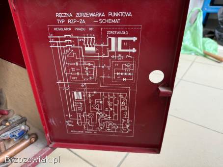 Ręczna zgrzewarka punktowa RZP-2A -  JAK NOWA