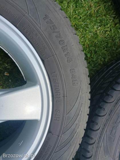 Sprzedam komplet kół letnich 175/70R14