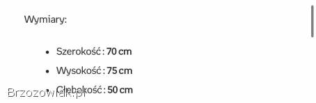 Szafka łazienkowa 60cm loft nowa