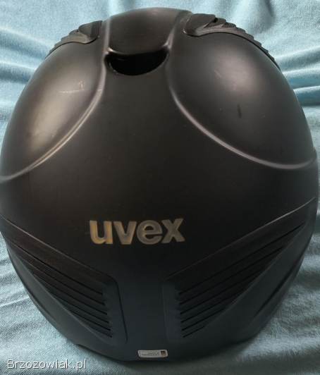 Kask jeździecki Uvex Reithelm exxential black mat S-M