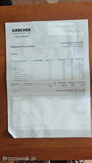 Karcher HD 855 S – Profesjonalny – Świeżo po dużym serwisie (Faktura)