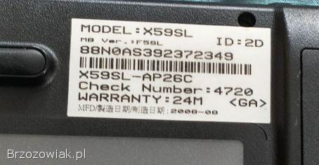 Laptop Asus X59SL