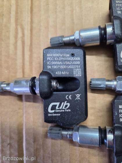 Czujniki cisnienia powietrza Tpms opon kol CUB