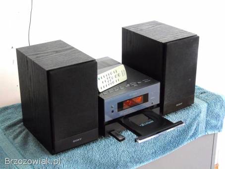 Wieża Sony pilot USB mp-3 CD RDS AUX kol.  DOSTAWA