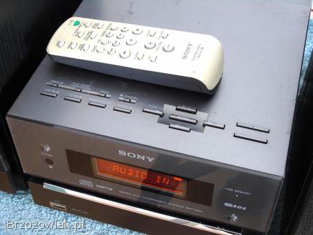 Wieża Sony pilot USB mp-3 CD RDS AUX kol.  DOSTAWA