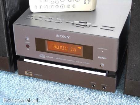 Wieża Sony pilot USB mp-3 CD RDS AUX kol.  DOSTAWA