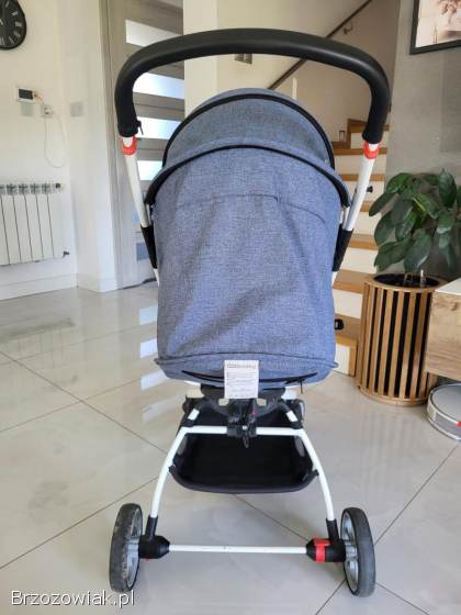 Wózek spacerowy spacerówka lekka aluminiowa rama