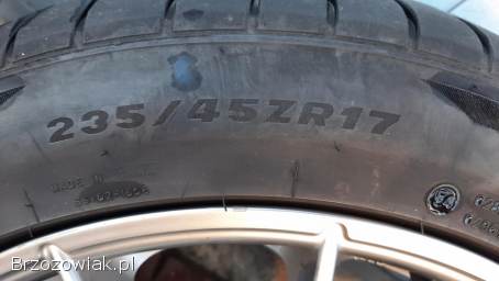 Alufelgi Ronal 17 5x112 z oponami letnimi