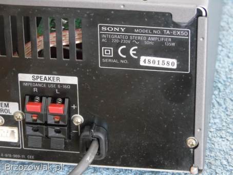 Wzmacniacz Sony TA-EX50 mocny i sprawny.  DOSTAWA