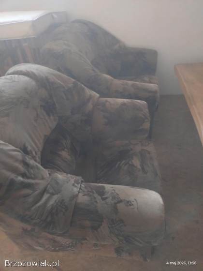 Sofa i dwa fotele