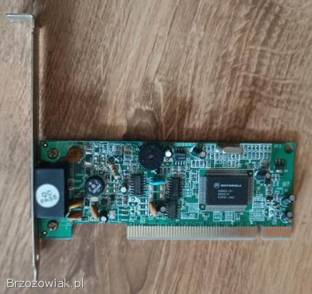 Wewnętrzny modem telefoniczny 56k na złącze PCI