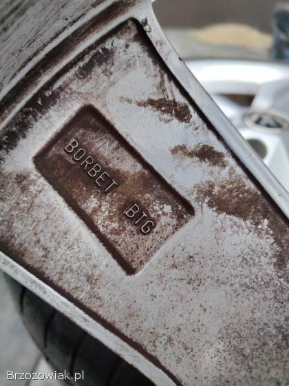 Felgi Aluminiowe 18 Skoda OE VW Audi Borbet roczne opony 225/40 6mm Bieżnik!