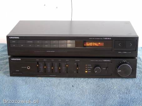 Wzmacniacz z korektorem i Tuner Grundig Vintage.  DOSTAWA