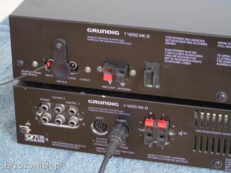 Wzmacniacz z korektorem i Tuner Grundig Vintage.  DOSTAWA