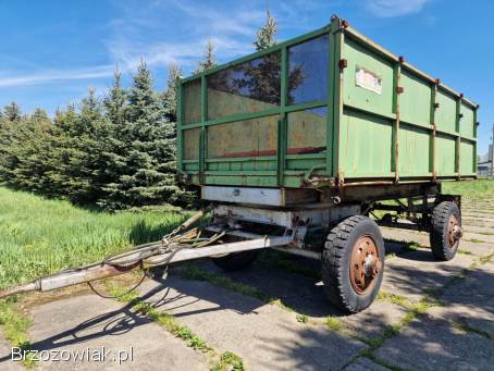 Przyczepa rolnicza SFA D-50 wywrotka zarejestrowana