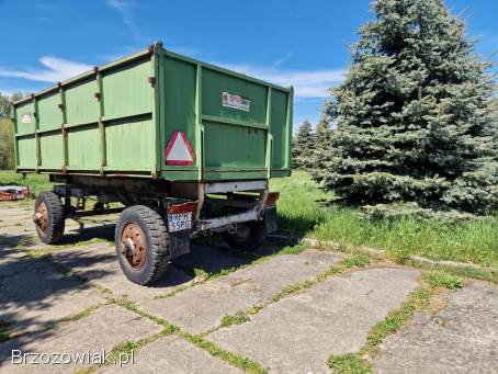 Przyczepa rolnicza SFA D-50 wywrotka zarejestrowana