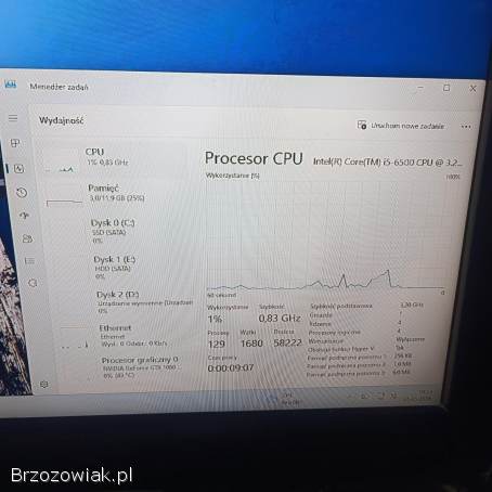 Komputer PC i5 SSD GTX