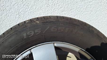 Zestaw kół aluminiowych,  195/65R15 Dębica,  letnie 2021 VAG