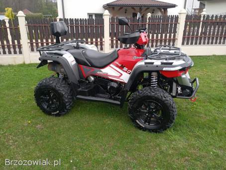 Quad linhai m550L 4x4 polski salon