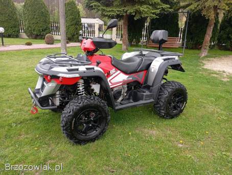 Quad linhai m550L 4x4 polski salon