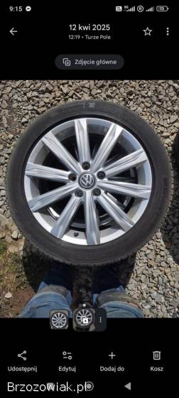 Sprzedam alufelgi 17 5x112 Audi,  Volkswagen,  Seat