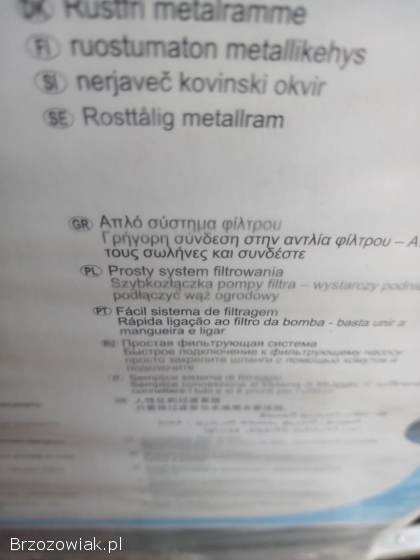 Basen ogrodowy