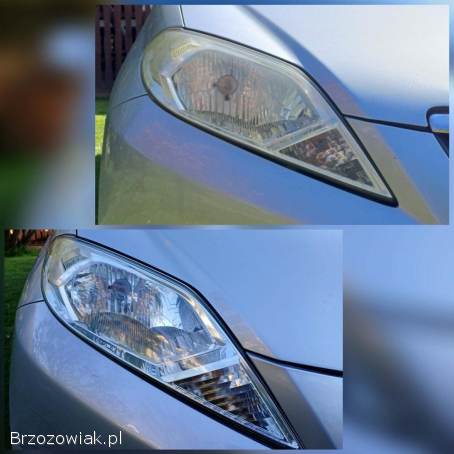 Regeneracja kloszy reflektorów -  pranie tapicerki samochodowej i meblowej