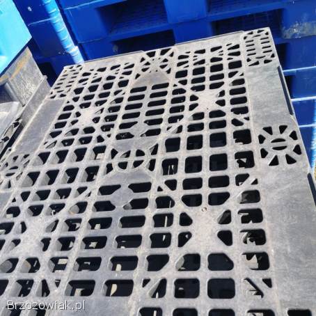 Palety Plastikowe Solidne Grube 1200x1000x150mm I 1200x800x1230mm