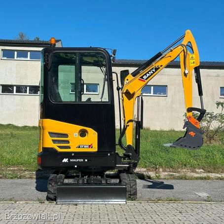 Minikoparka gąsienicowa Sany SY18C 1.  9t