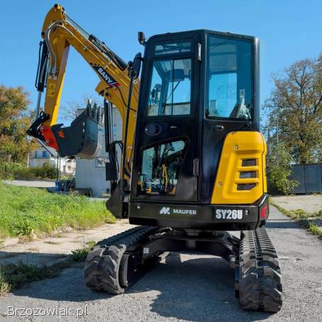 Minikoparka gąsienicowa Sany SY26U 2.  8t
