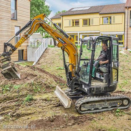Minikoparka gąsienicowa Sany SY26U 2.  8t