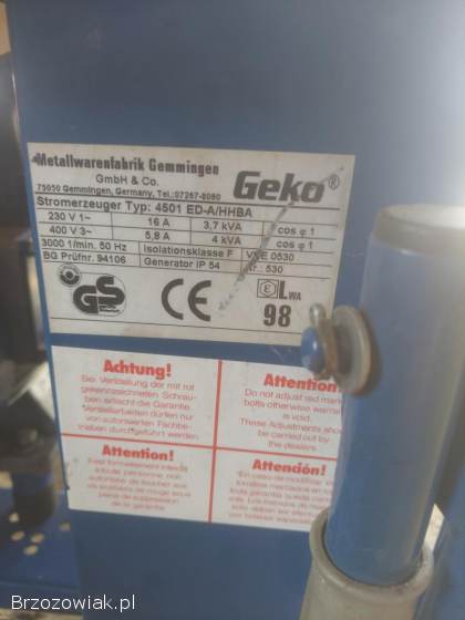 Agregat prądotworczy honda oryginalny