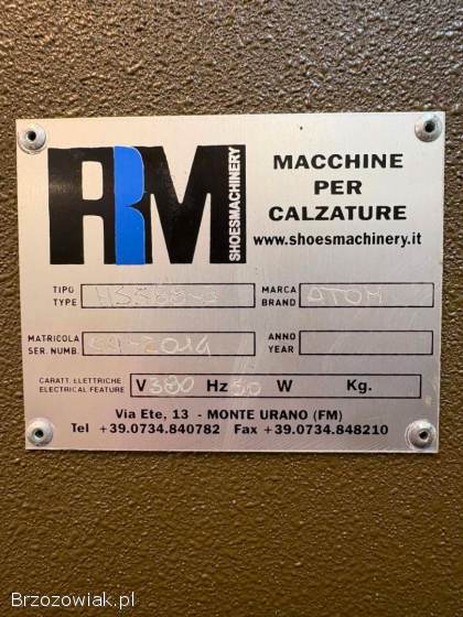 Sprzedam prasę hydrauliczną Atom HS588
