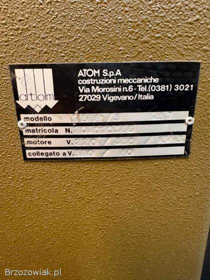 Sprzedam prasę hydrauliczną Atom HS588