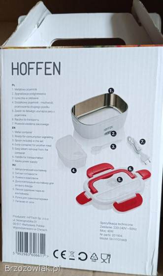 Elektryczny lunch box marki Hoffen
