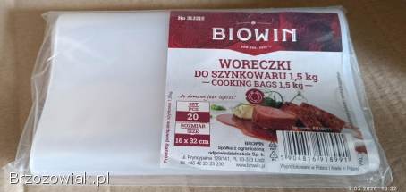 Szynkowar Biowin na 1,  5 kg!  NOWY!  + zestaw woreczków