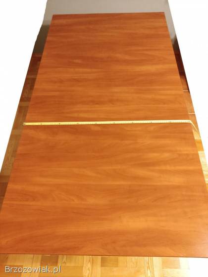 Stół,  duży 90x172-213 cm,  rozkładany na szynach,  solidny,  firmy BRW,  stan ideał