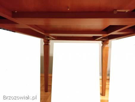 Stół,  duży 90x172-213 cm,  rozkładany na szynach,  solidny,  firmy BRW,  stan ideał