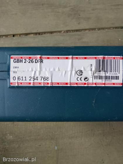 Młotowiertarka Bosch GBH 2-26 DFR