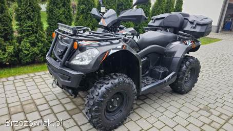 Cf Moto GOES IRON 450 MAX 400cm 22KM 4x4 Salon PL 1 Wł 1082km Rej PL LED Pług BD
