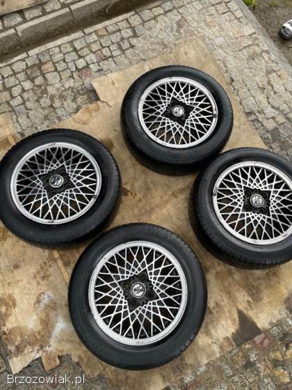Felgi Opony MSW by OZ Racing 14” 4x100 BBS style oldschool BMW Opel VW