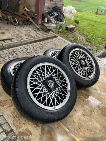 Felgi Opony MSW by OZ Racing 14” 4x100 BBS style oldschool BMW Opel VW