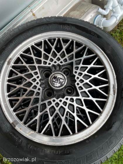Felgi Opony MSW by OZ Racing 14” 4x100 BBS style oldschool BMW Opel VW